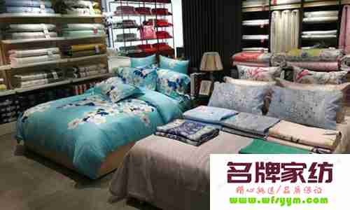 家纺创业 手绘花样床品生财 家纺花式陈列图片